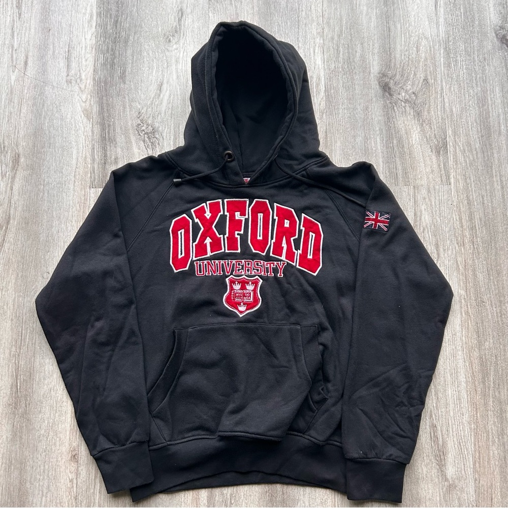 - Vintage Oxford University Sweatshirt Men's Medium M Hoodie Embroidered B…
